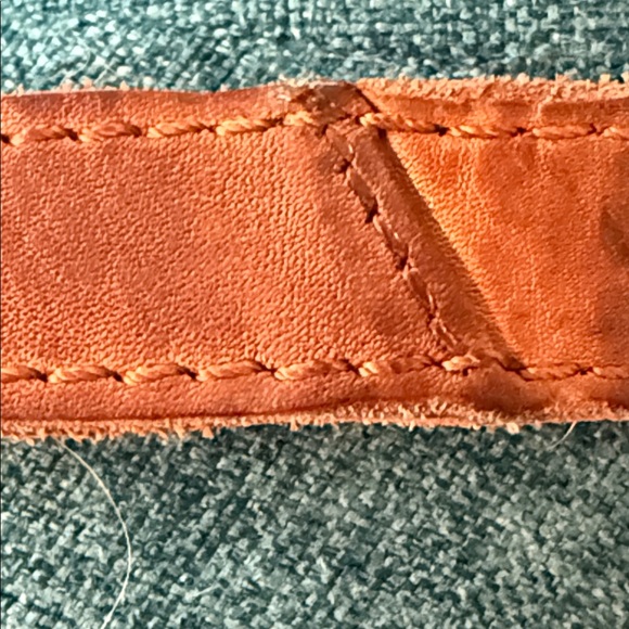 Vilencia Holland Butter soft Brown Leather woven bohemian Crossbody Bag ⭐️
